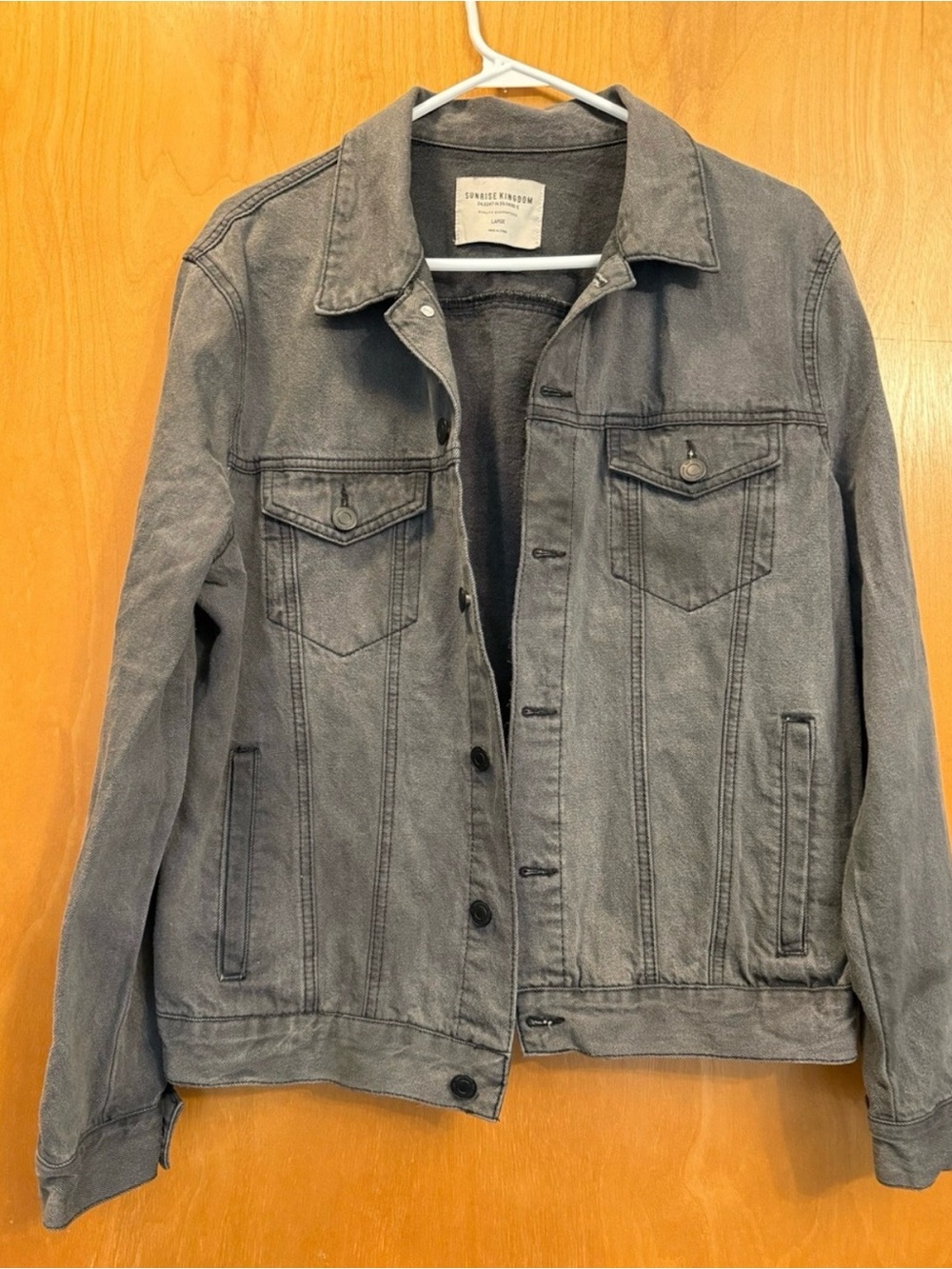 Gray Denim Jacket